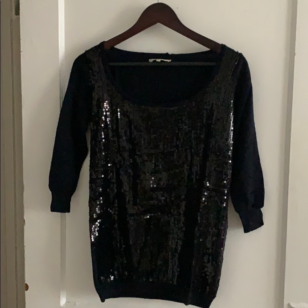 Sandro Sequins sweater